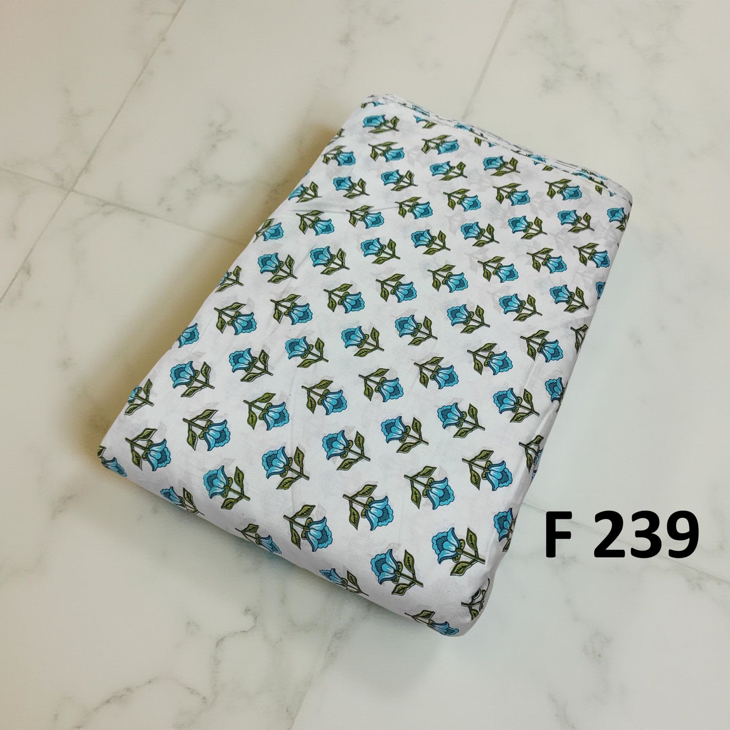 4 Meters Cotton Fabric F239