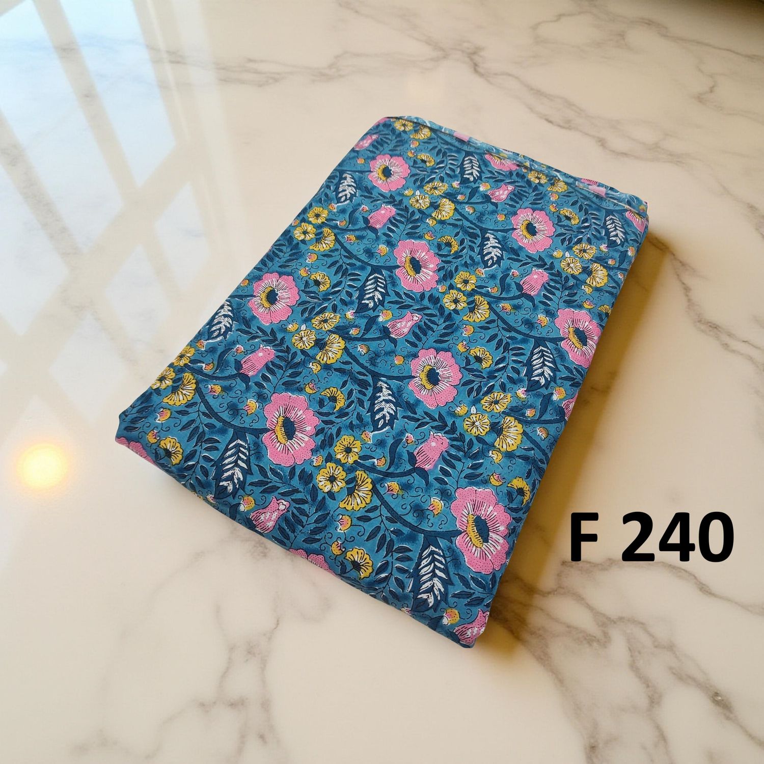4 Meters Cotton Fabric F240
