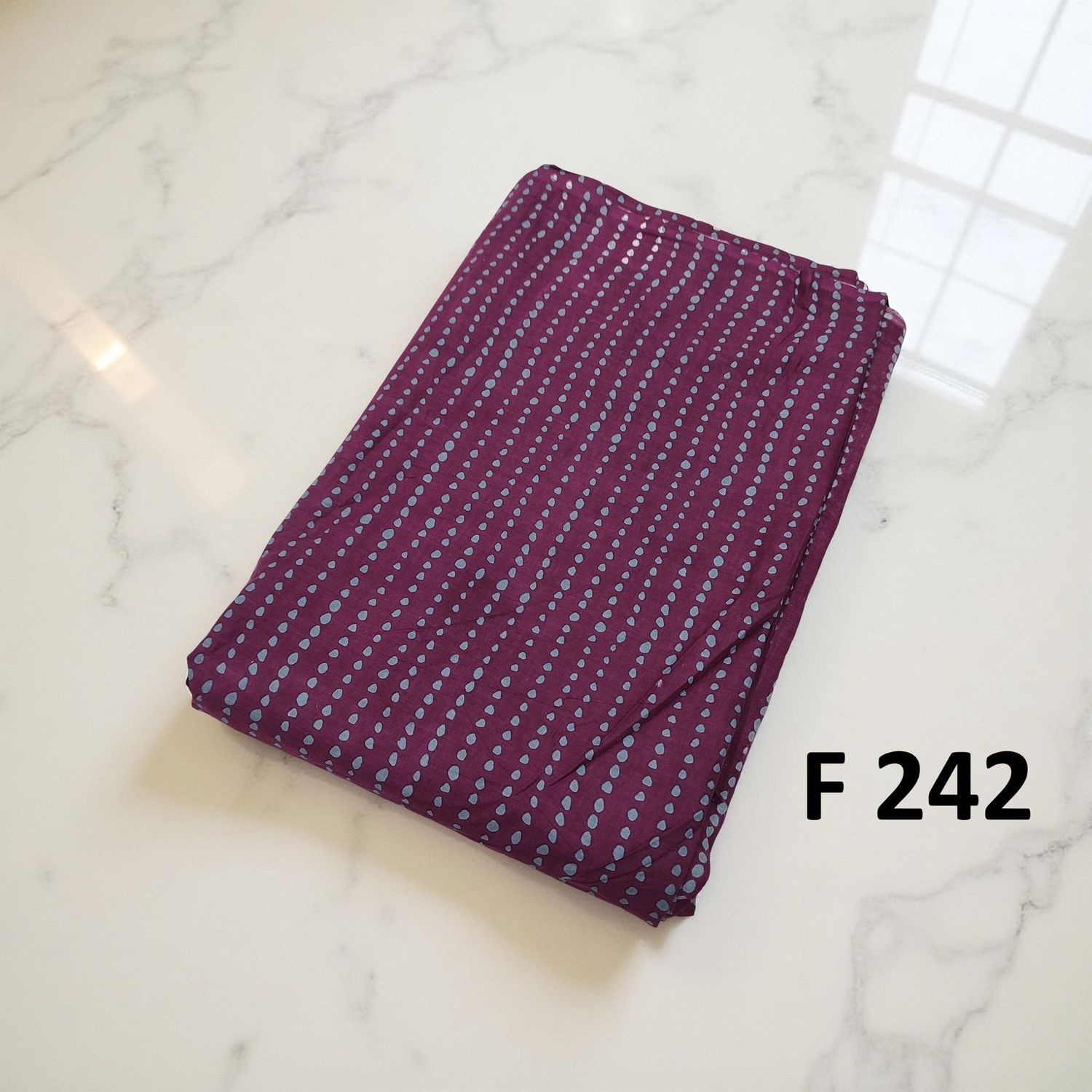4 Meters Cotton Fabric F242