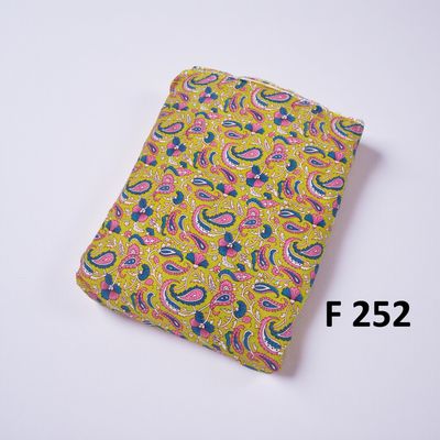 4 Meters Cotton Fabric F252