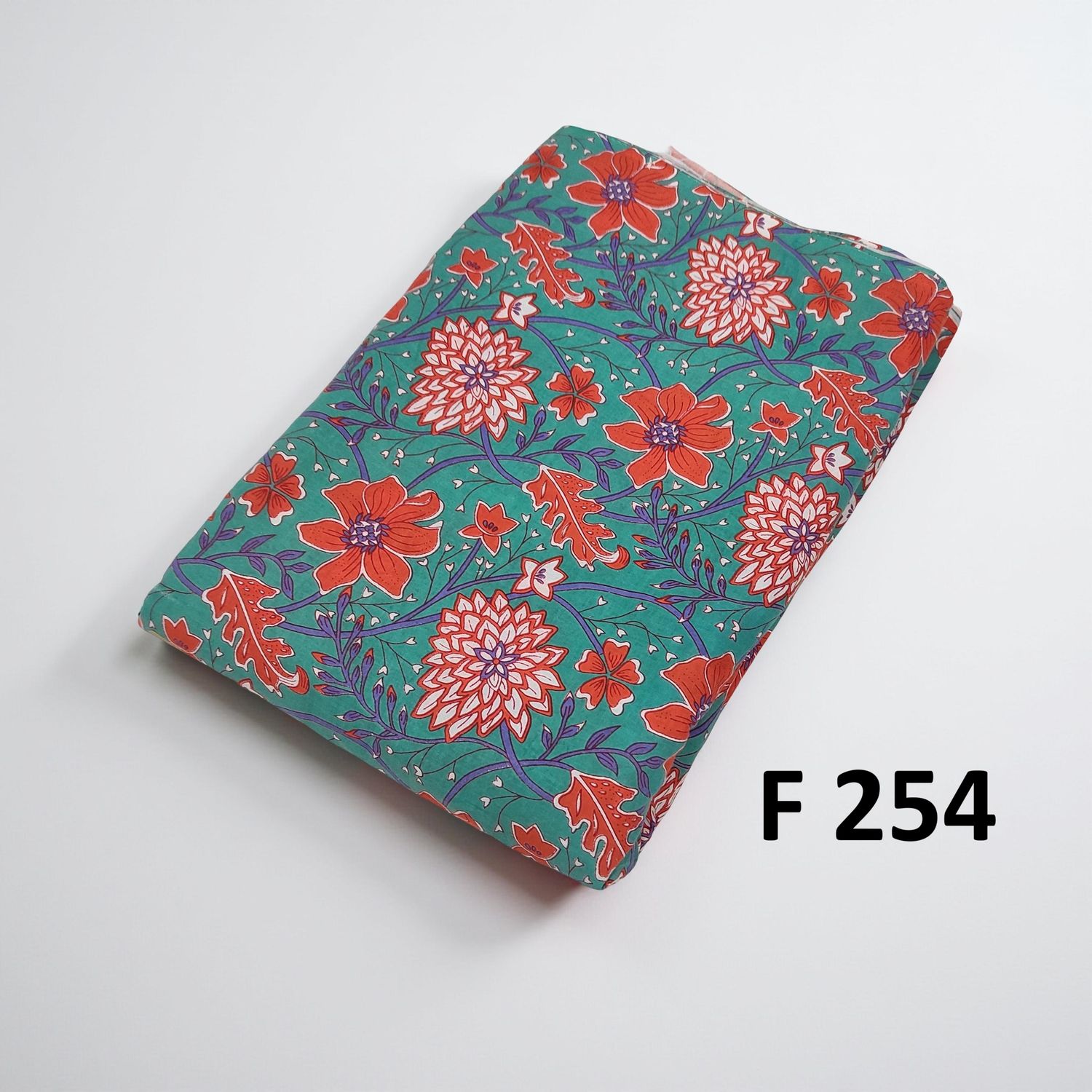 4 Meters Cotton Fabric F254