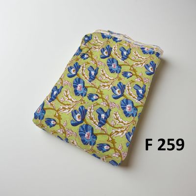 4 Meters Cotton Fabric F259