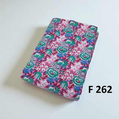 4 Meters Cotton Fabric F262
