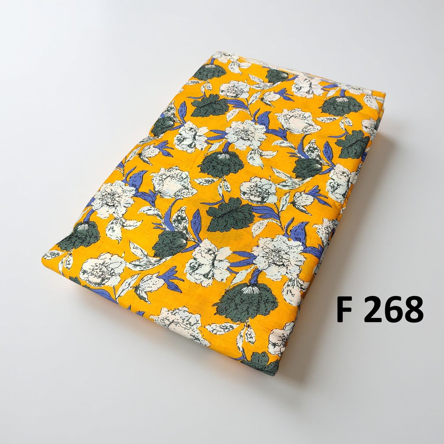 4 Meters Cotton Fabric F268