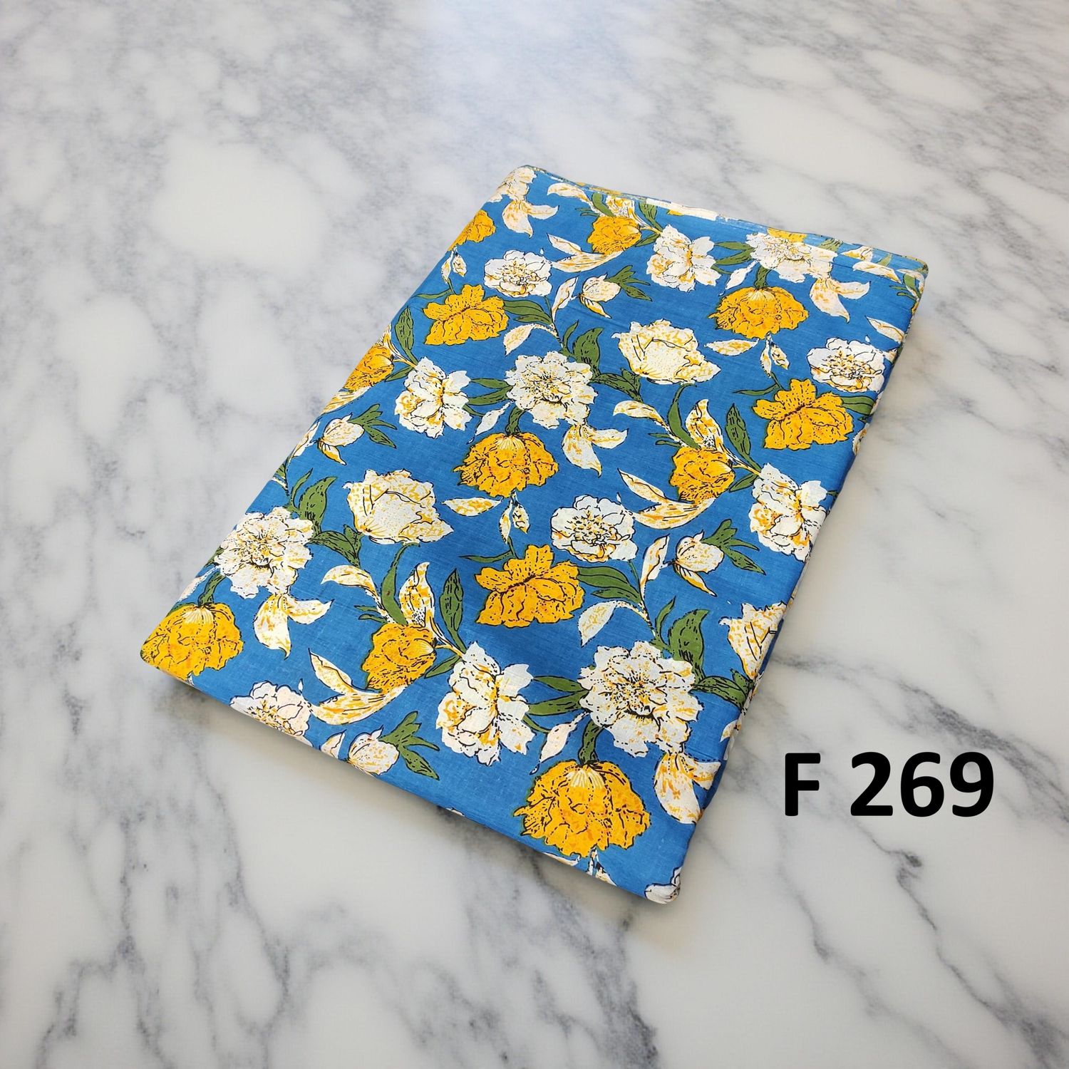 4 Meters Cotton Fabric F269