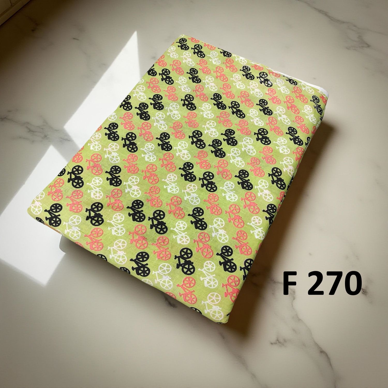 4 Meters Cotton Fabric F270