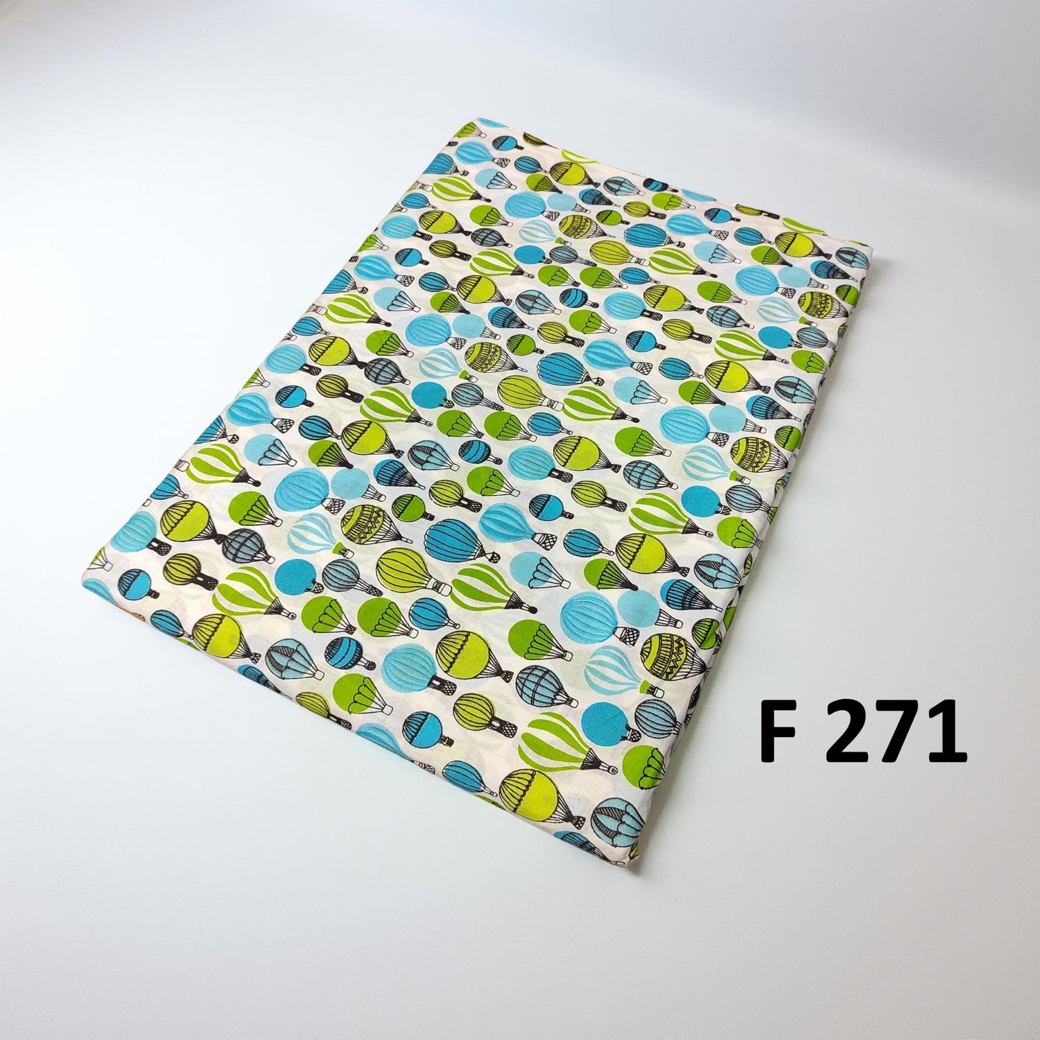 4 Meters Cotton Fabric F271