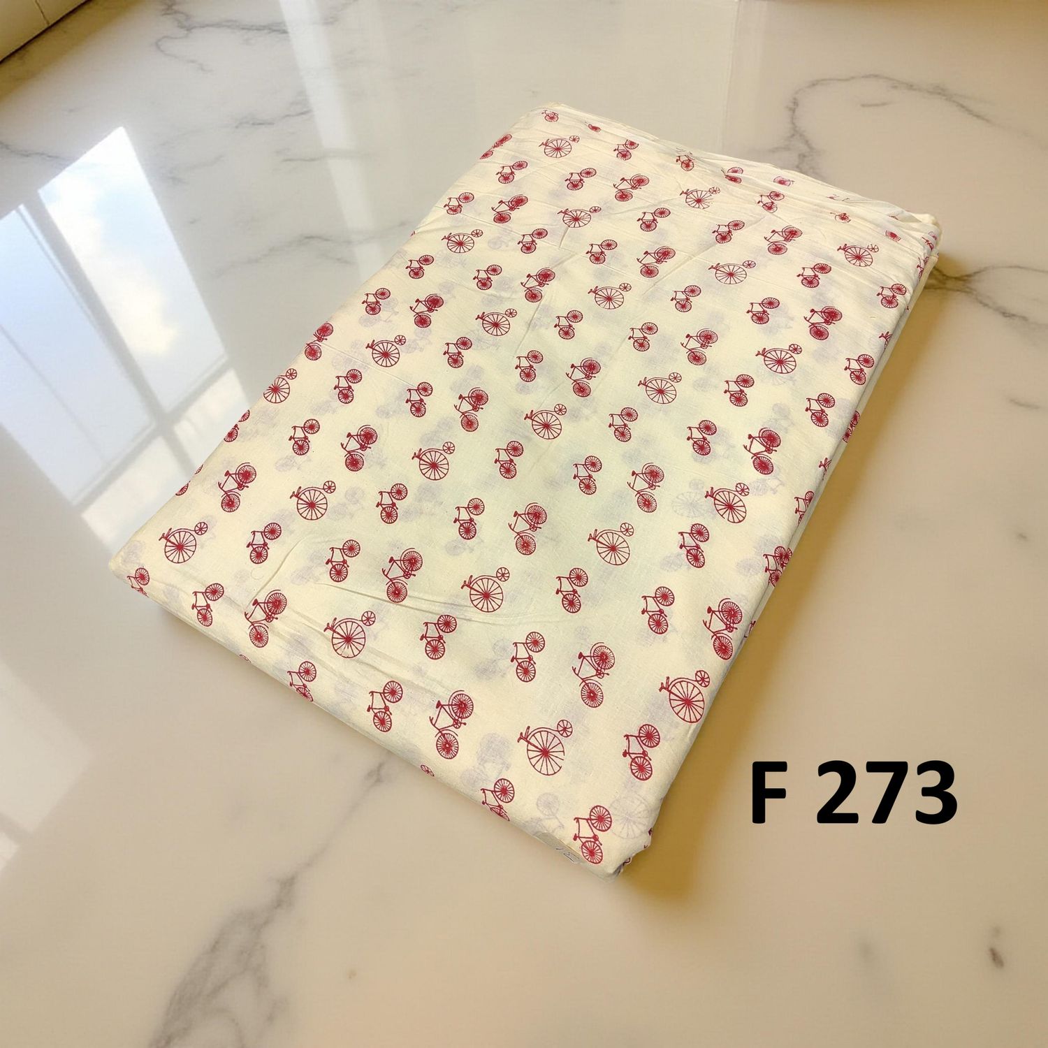 4 Meters Cotton Fabric F273