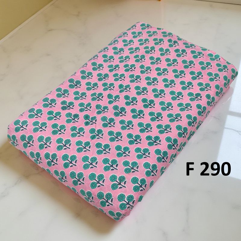 4 Meters Cotton Fabric F290