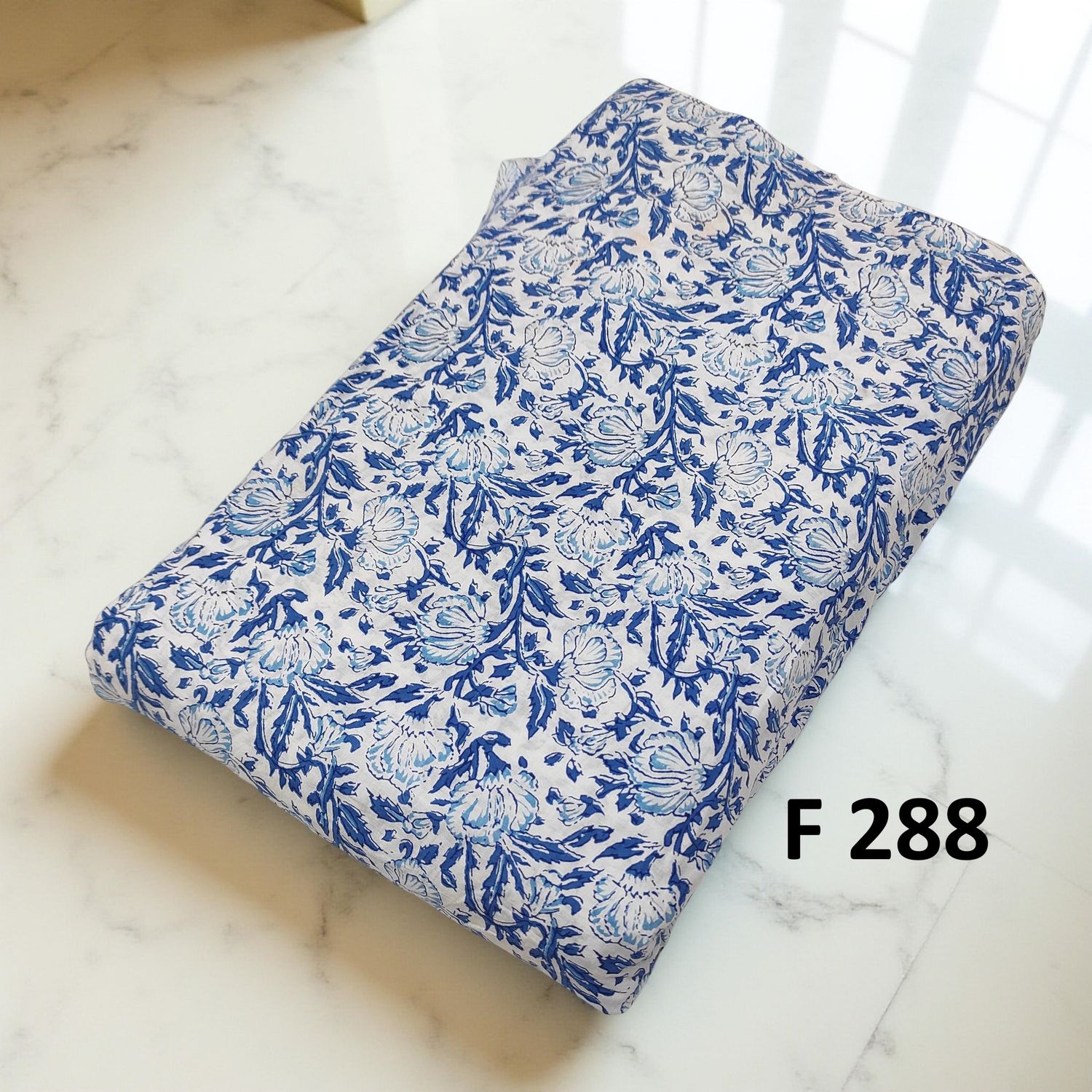 4 Meters Cotton Fabric F288