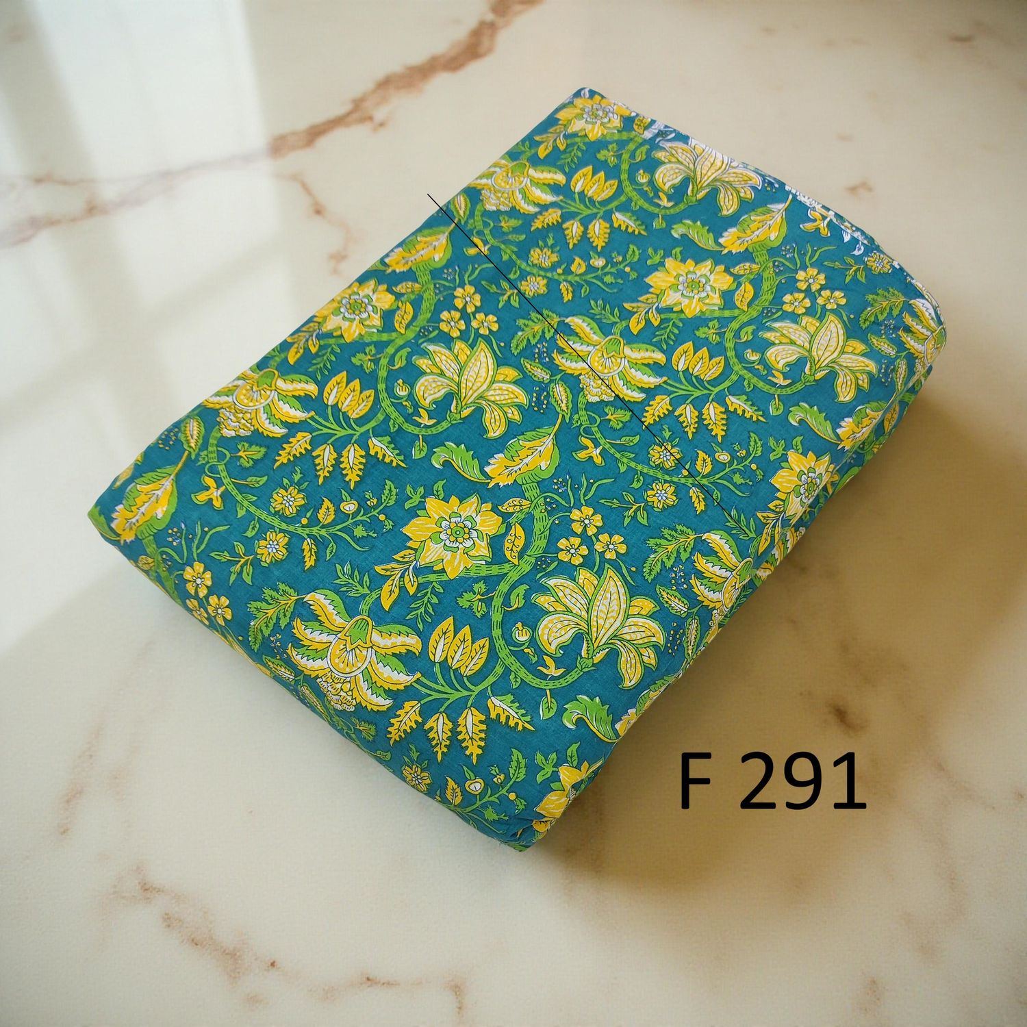 4 Meters Cotton Fabric F291