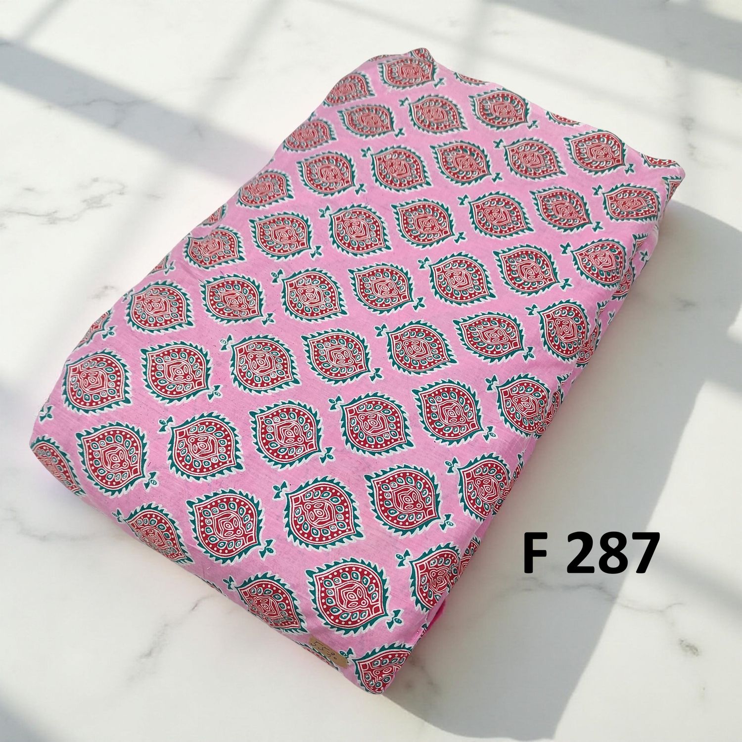 4 Meters Cotton Fabric F287