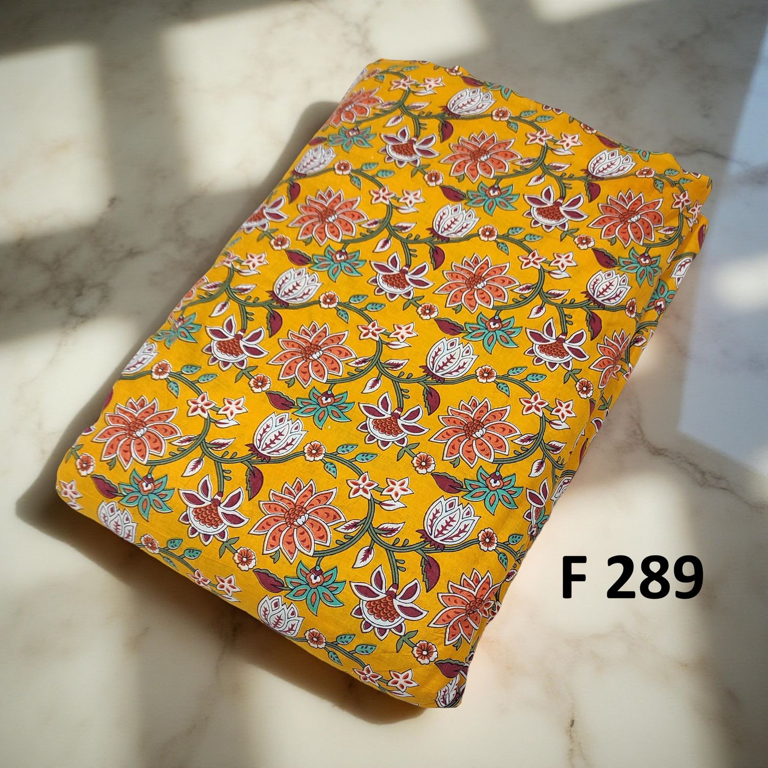 4 Meters Cotton Fabric F289