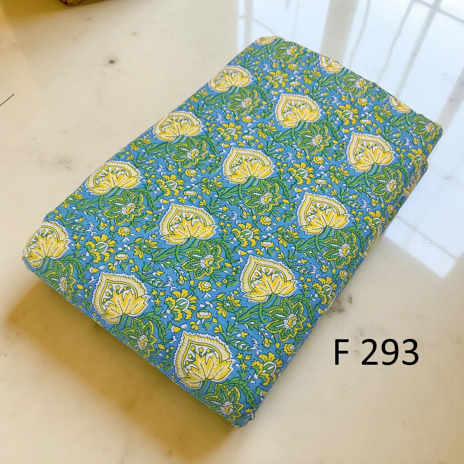 4 Meters Cotton Fabric F293