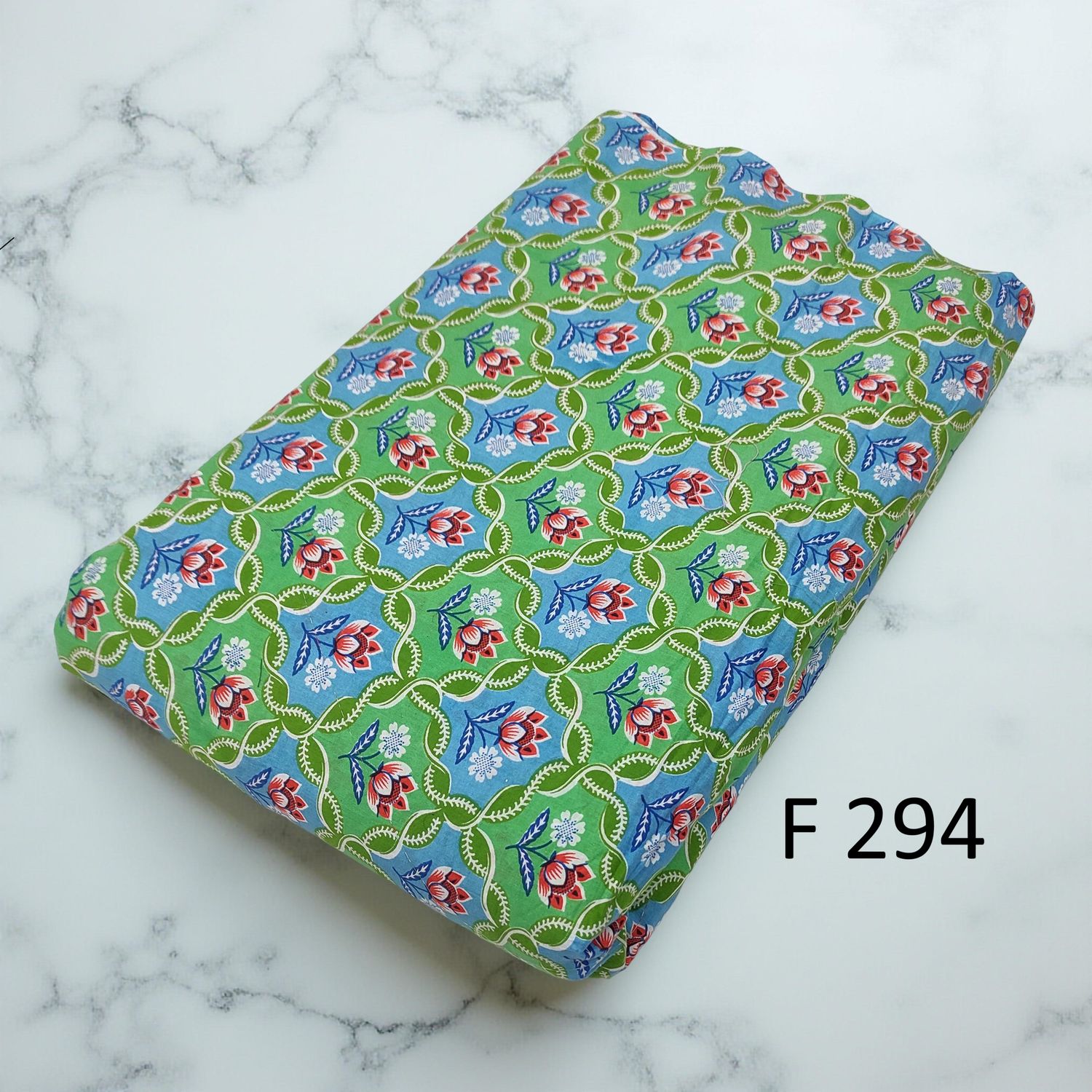 4 Meters Cotton Fabric F294