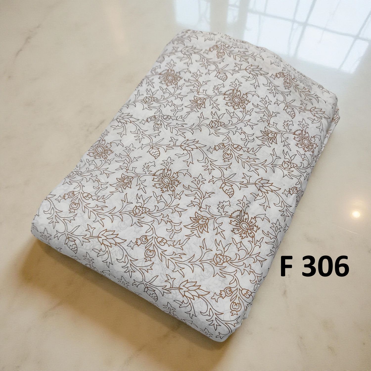 4 Meters Cotton Fabric F306