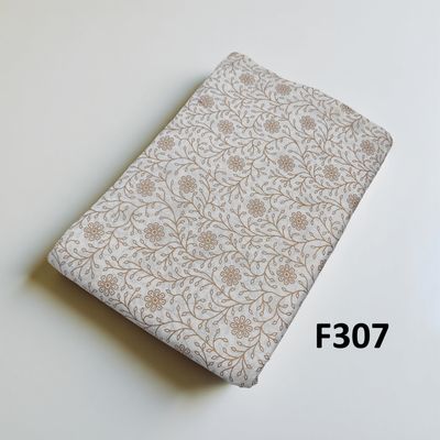 4 Meters Cotton Fabric F307