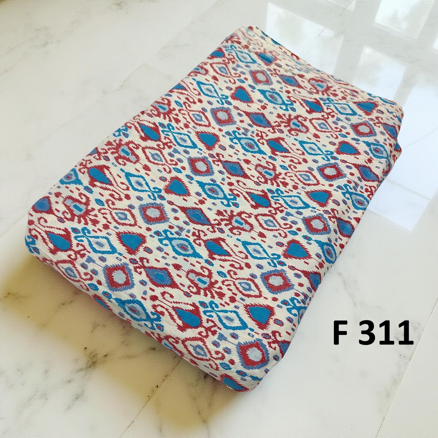 4 Meters Cotton Fabric F311