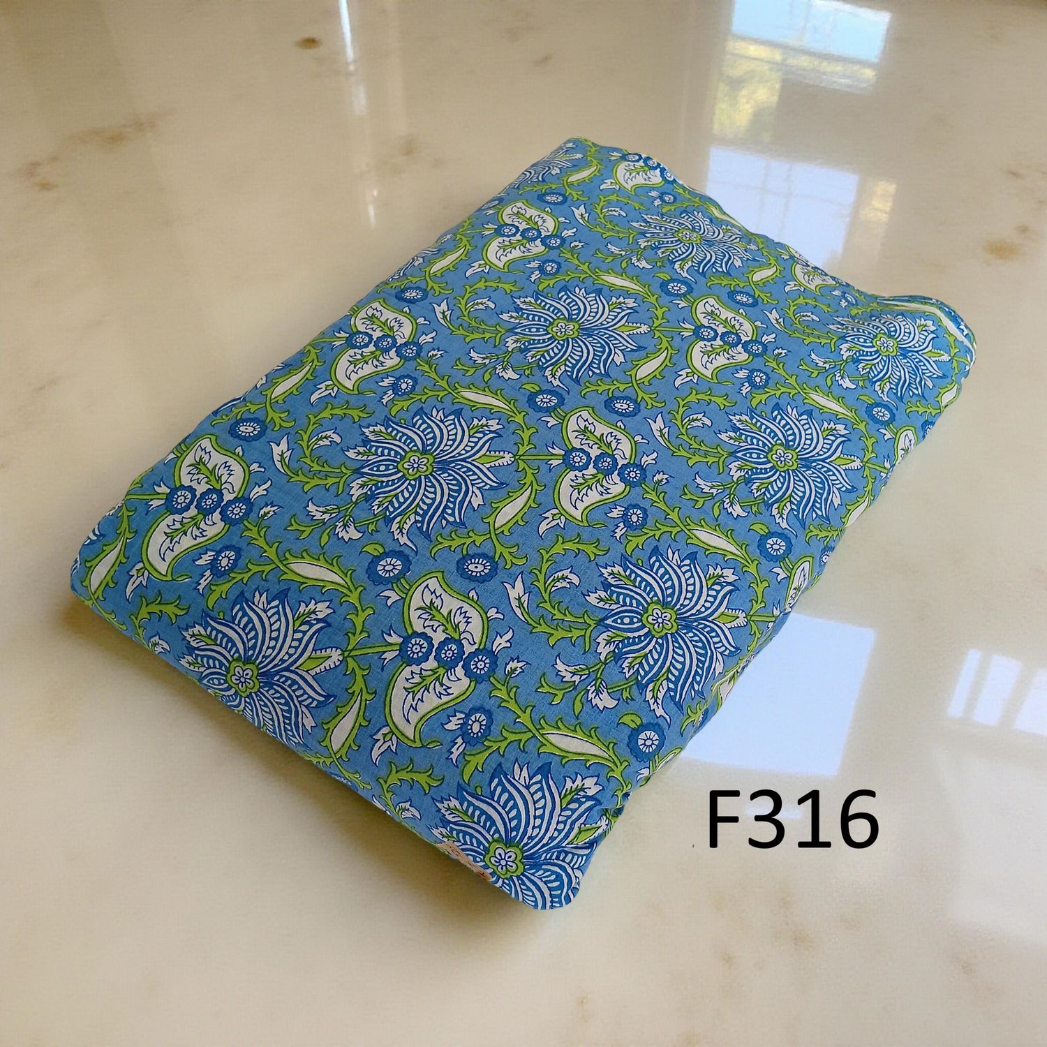 4 Meters Cotton Fabric F316