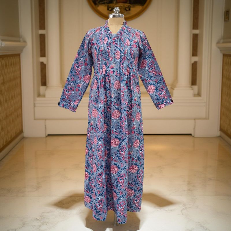 Cotton Jalabiya Dress Sparrow 09 Made To Order