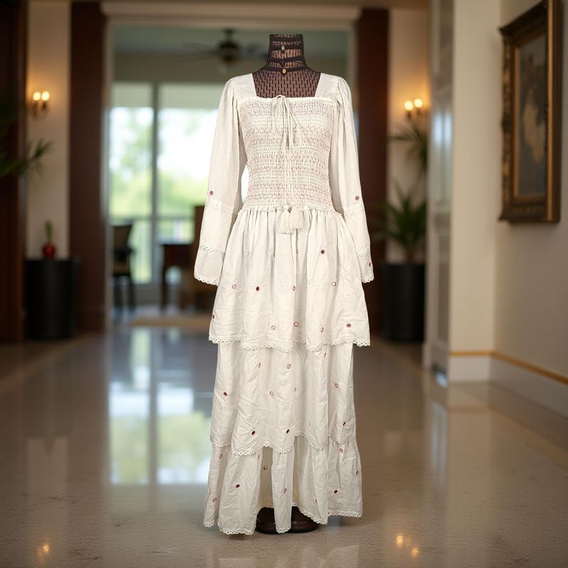 Cotton Jalabiya Dress Rahima Mirror 02 Made To Order