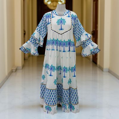 L/XL Cotton Jalabiya Dress Suha 01