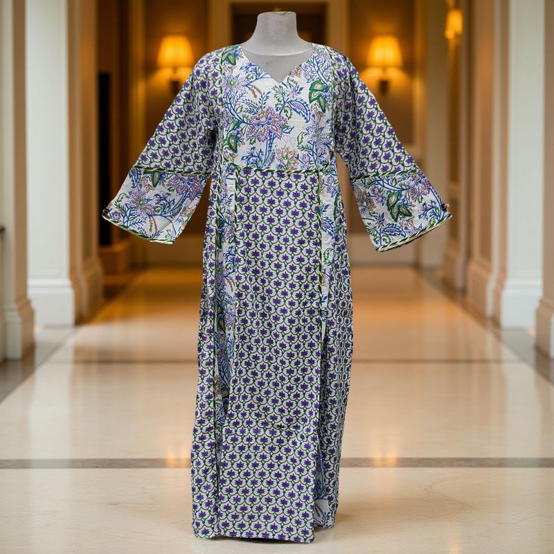 Cotton Jalabiya Dress Muhja 01