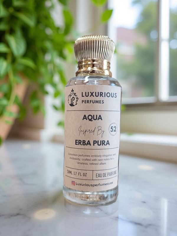 Aqua Inspired By Erba Pura 50 ML P52