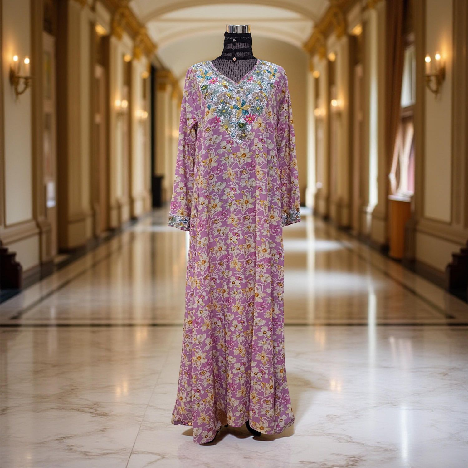 S/M Mukhawar Ready to wear 56&quot;Long