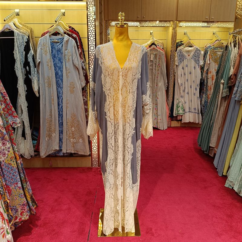 Free Size Kashmir Bisht  57&quot; Long 