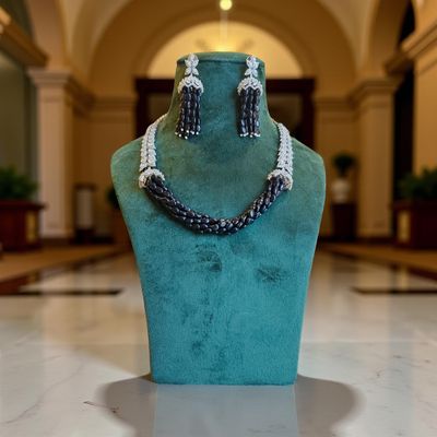 Luxury Satlada Style Beaded Erings Necklace 02