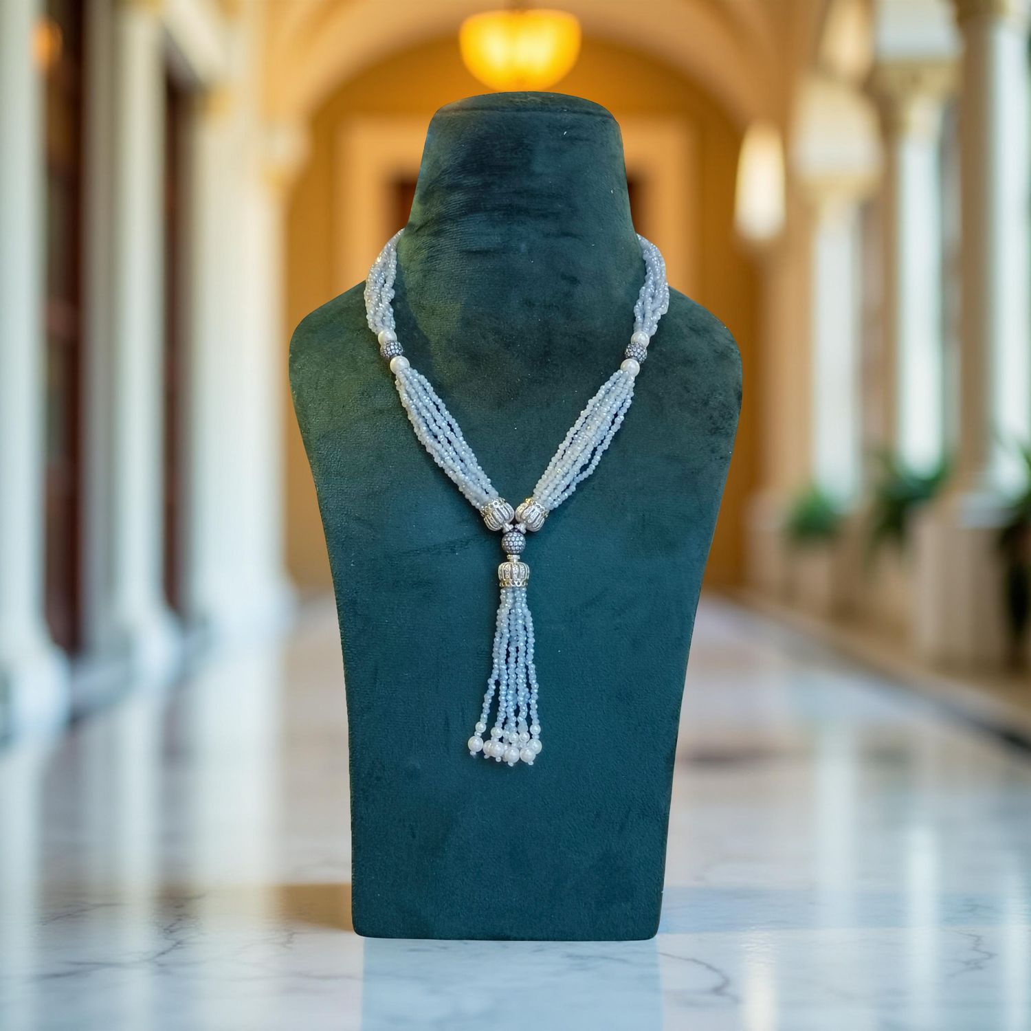 Luxury Satlada Style Beaded Necklace 07