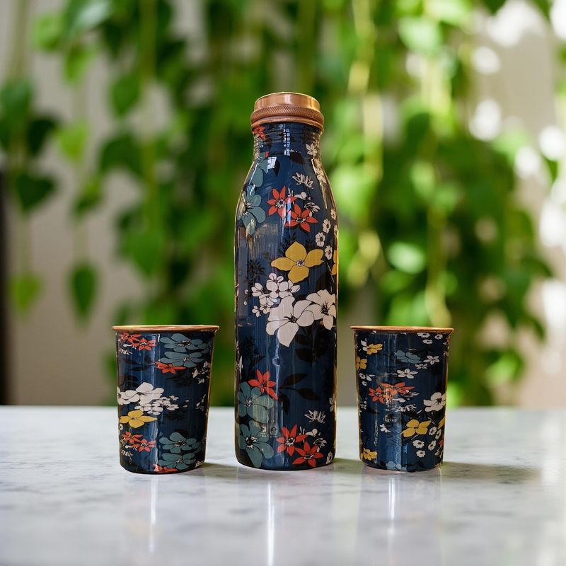 Luxury Milk Meena 2 Glasses Of Water And 1 Bottle 15