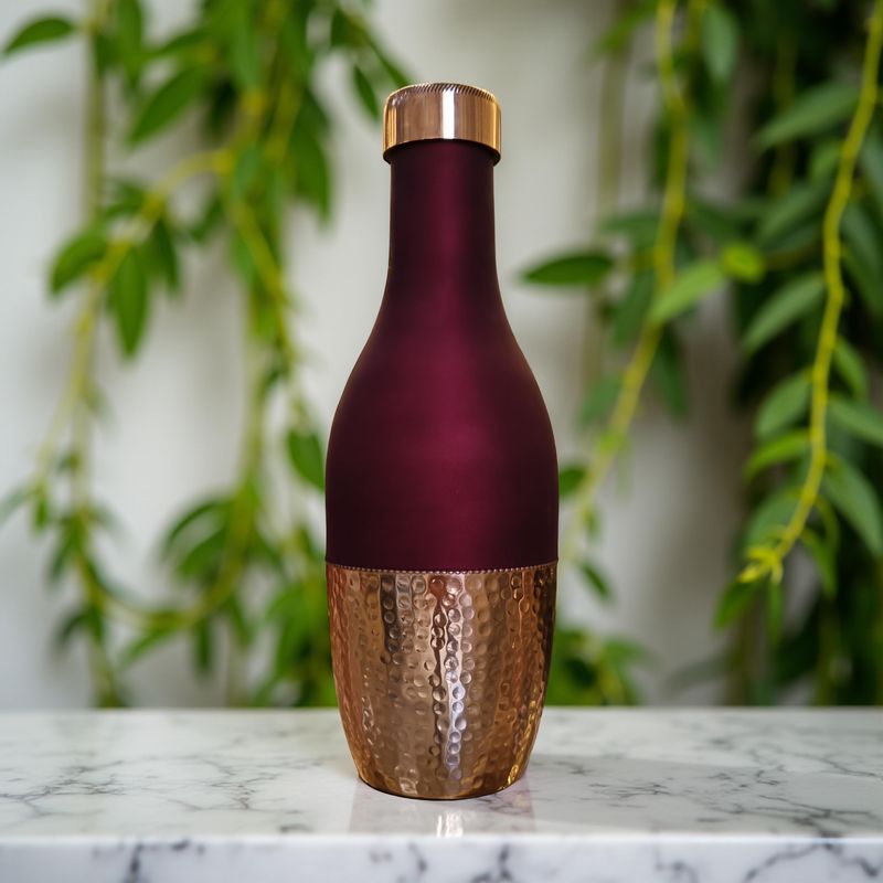 Luxury Valentine Silk Brass Bottle 20