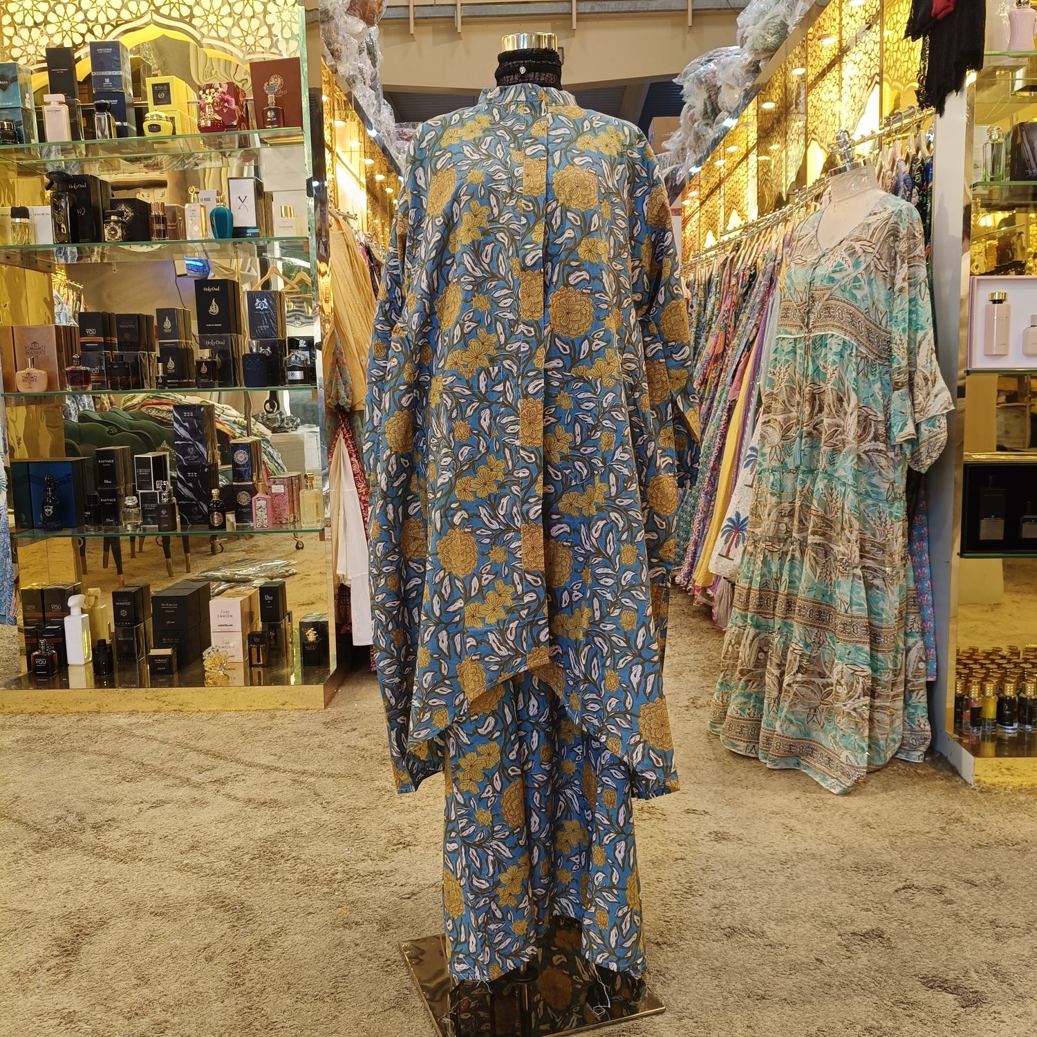 S-M 2 Piece Rasha Pure Cotton Dress Jalabiya