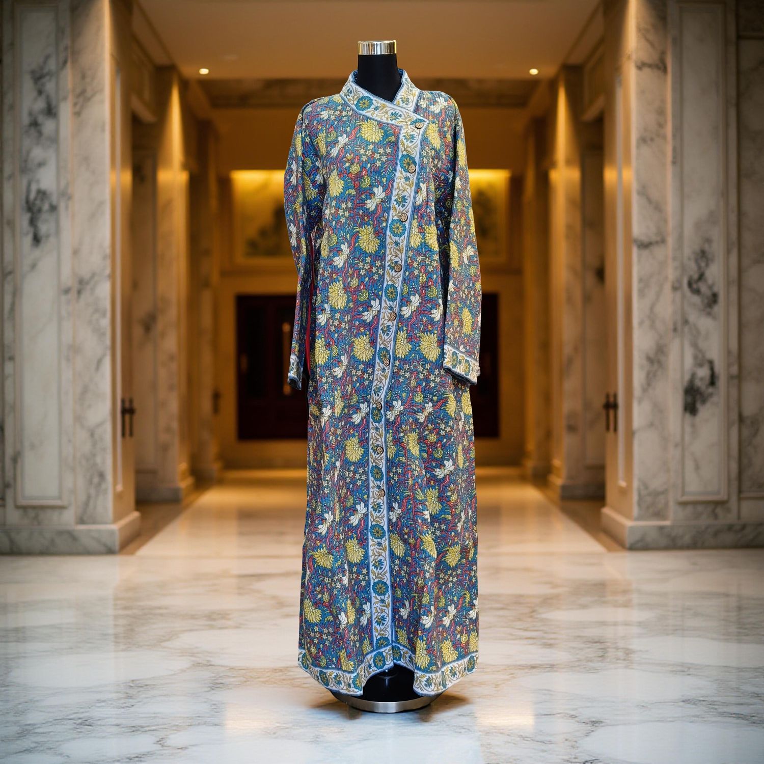 L-XL Jacket Cotton/ Length-57 inches Long