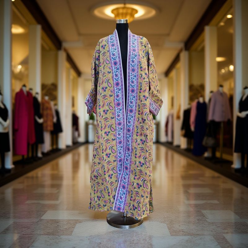 2XL-3XL Jacket Cotton/ Length-57 inches Long