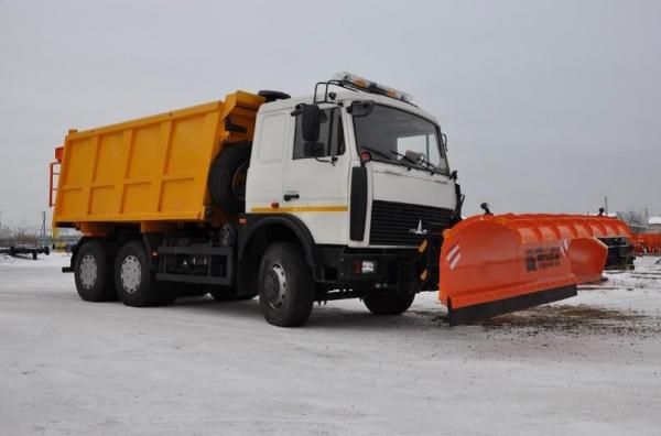 Коммунальная дорожная машина КДМ65-01 самосвал / шасси МАЗ-6501