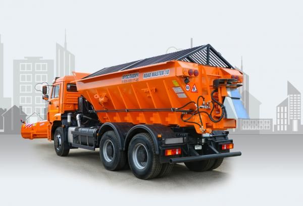 Коммунальная дорожная машина КДМ76-10 шасси КАМАЗ-53605