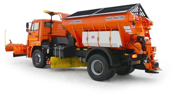Коммунальная дорожная машина КДМ76-10 КАМАЗ-53605 самосвал