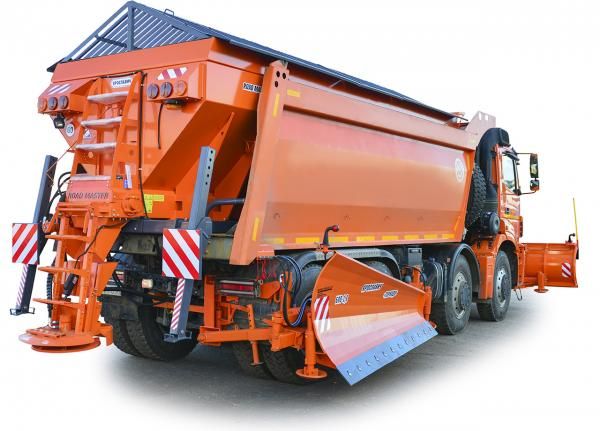 Коммунальная дорожная машина КДМ76-30 КАМАЗ-65801 самосвал