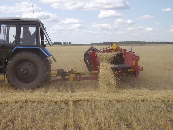Жатка валковая прицепная STRIVER 900T