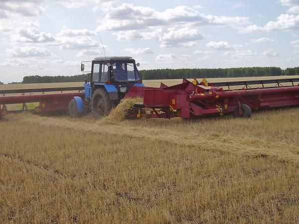 Жатка валковая прицепная STRIVER 920ST