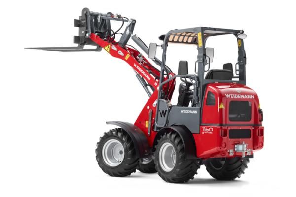 Электрический минипогрузчик Weidemann 1160 eHoftrac