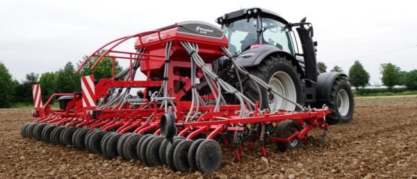 Сеялка зерновая Kverneland ts-drill ширина захвата 6 м, 125 мм. междурядье