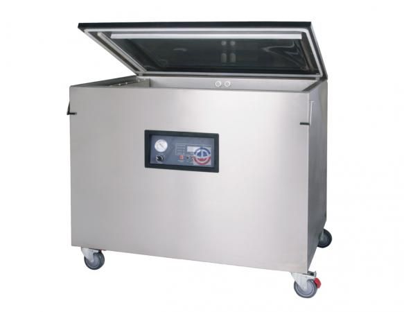 Напольная однокамерная вакуум-упаковочная машина HUALIAN DZ-1100/2L (нерж.)