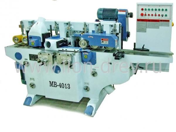 Четырёхсторонний 4-х шпиндельный станок мод. MB4013