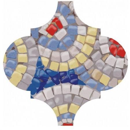 Плитка Kerama Marazzi Арабески Майолика Гауди Декор 4 6.5х6.5