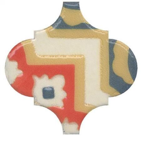 Плитка Kerama Marazzi Арабески Майолика Декор Орнамент 9 6.5х6.5