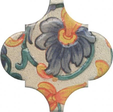 Плитка Kerama Marazzi Арабески Котто Декор Орнамент 1 6.5х6.5